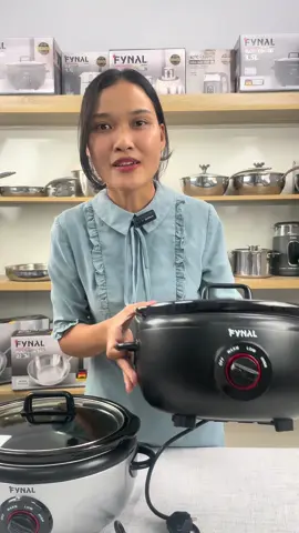 Nồi nấu chậm Fynal dung tích 3.5 lít #giadung #nhabep #noinaucham #noinauchaocham #noikhoca 
