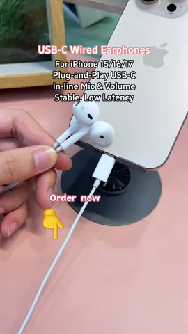 #earphone #wiredearphones #iphone17 #tiktokshop 