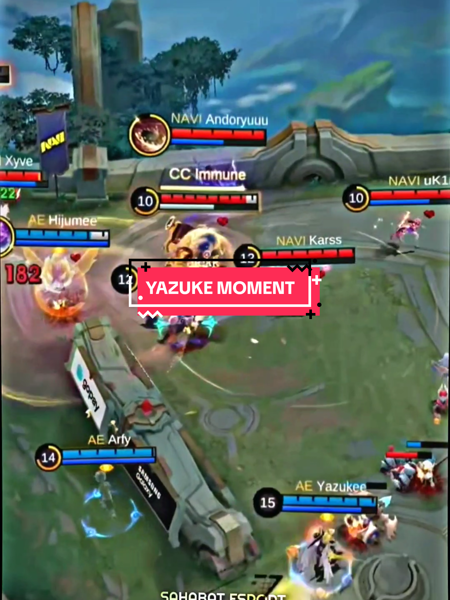 manusia setengah lance jirr🥶😱 #MLBBNEXT2025 #NEXTJagoanMabar #aeyazuke #fyp 