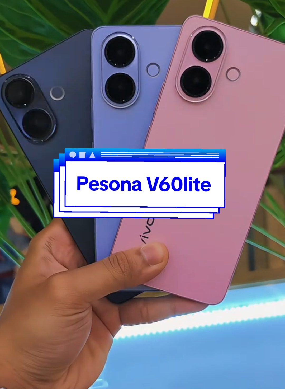 Bentar lagi Lounching ni V60lite🥰 #gayaongameon #vivov60lite #hpcantik  #fypシ゚ 