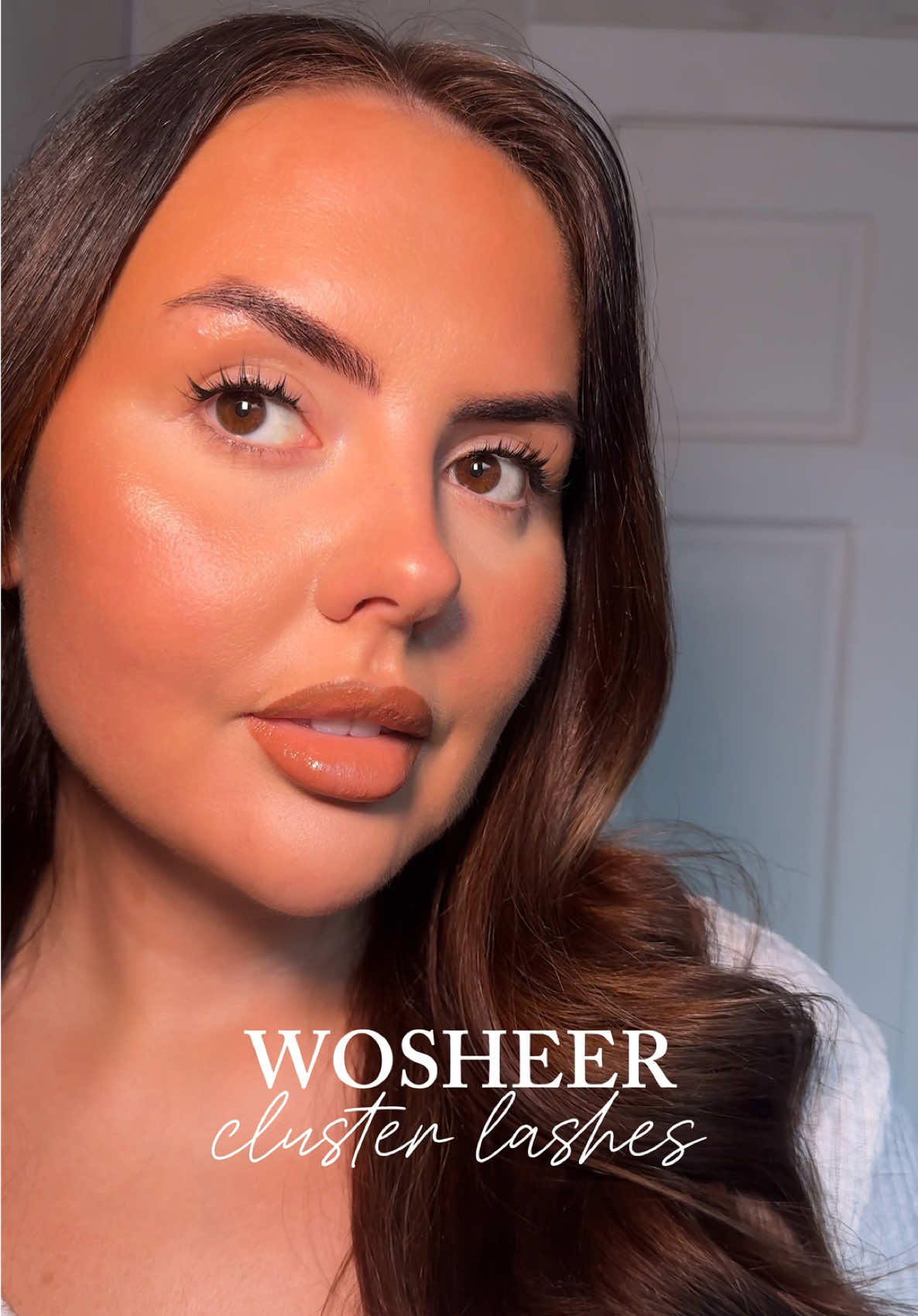 @WosheerBeauty cluster lashes are 🤌🏽 #clusterlashes #lashes #lashmapping #girlytok #makeup 