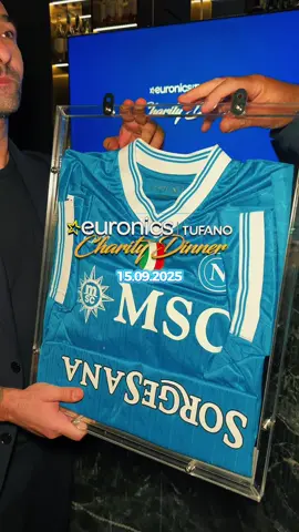 ✨ Una serata che ci ha riempito il cuore! Insieme a @SSC Napoli , nella splendida cornice di J Contemporary Japanese Napoli, abbiamo dato vita a un’asta benefica speciale: cimeli unici, passione sportiva e tanta solidarietà 💙 Grazie alla generosità di tutti, abbiamo raccolto 20mila euro che abbiamo deciso di raddoppiare, consegnando così alla @Santobono Pausilipon un assegno di 40.000€ 🙌 Un’emozione immensa poterlo fare di persona con il Presidente Giovanni Siola, la Direttrice Flavia Matriciano e Valentina De Laurentiis Lo sport, la solidarietà e le imprese insieme possono davvero fare la differenza. 💙 Grazie a Ciro Cafarelli e a tutto il team che ha reso possibile questa magia! ✨