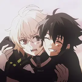 I kinda changed the lyrics🤭 #mikayuu #mikaelahyakuya #yuichirohyakuya #seraphoftheend #owarinoseraph 