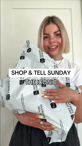 Shop & Tell Sunday 🛍️ Every Sunday I’m going to show you what I’ve bought - because not a week goes by without a parcel in my household! This week comes from @THE ICONIC #haul #shoppinghaul #shopaholic #fashiontiktok #haultok 