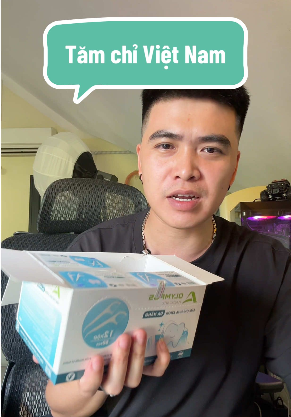 Tăm chỉ nha khoa loại xịn của Việt Nam olympus #sonsovo #muataitiktok #muataitiktokshop #tiktokshop #mevabe 