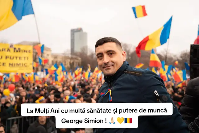 La Mulți Ani cu multă sănătate și putere de muncă George Simion ! 🙏🏻💛🇹🇩