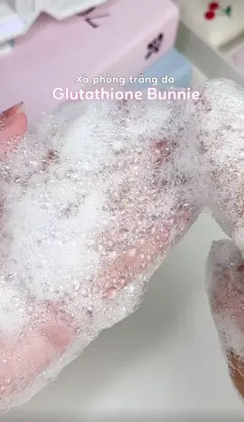 🫧 xà phòng trắng da Glutathione Bunnie ✨🫧#glutathione #xaphongtamtrang #xaphongtrangda #xaphongglutathione #hoathitunbox 