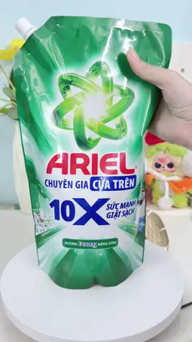 Bảo vệ máy giặt và sợi vải cùng Nước giặt siêu sạch Ariel 10x đậm đặc #ariel #ariel10x #nuocgiatsieusach #pgvietnam 