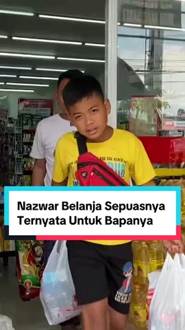 Dia tidak aji mumpung saat di ajak belanja bebas