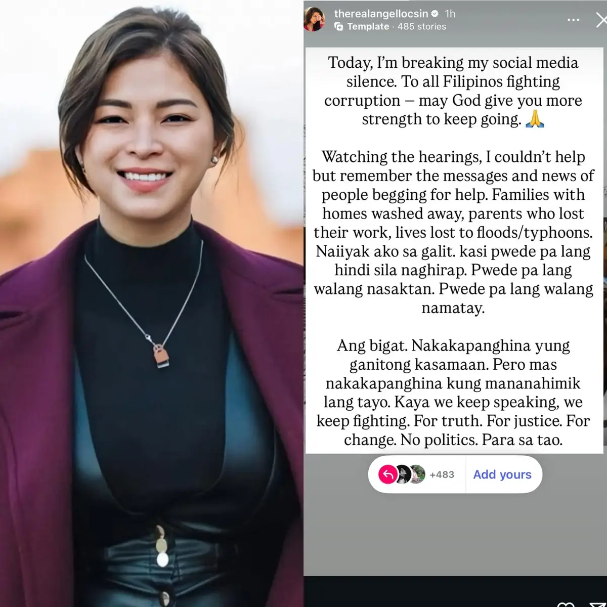 #angellocsin #bahasaluneta #trillionpesomarch 