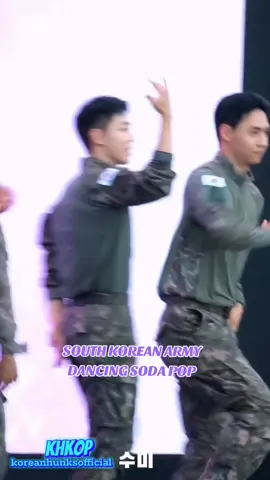 SOUTH KOREAN ARMY DANCING (SODA POP) 2025 #ARMY #fypシ #fyp #model #oppa 