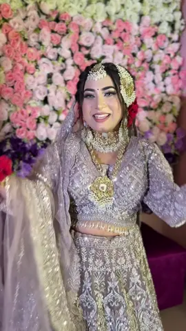 আমার রিসিপশন নাকি শুট?🤔 Makeover @Nipa's Makeover & Beauty Salon 👈 #adrita💙 