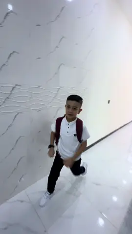 اول يوم لحميد في المدرسة🤩 
