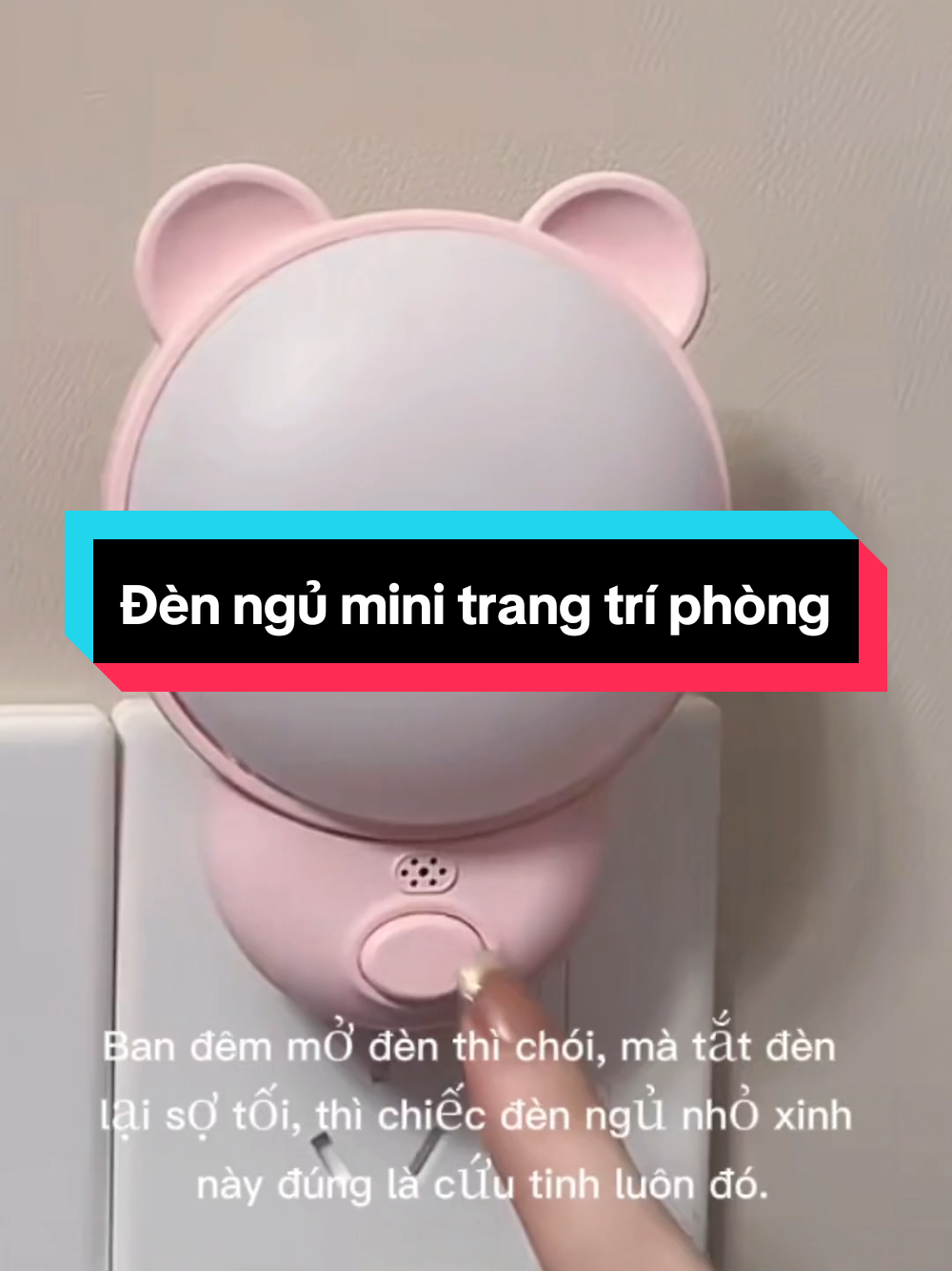 Đèn ngủ mini trang trí #denngumini #denngu #denngutrangtri #giadung #giadungphongngu 