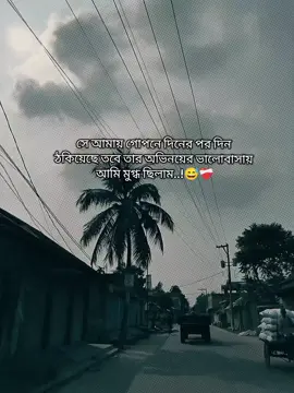 সে আমায় গোপনে দিনের পর দিন  ঠকিয়েছে তবে তার অভিনয়ের ভালোবাসায়  আমি মুগ্ধ ছিলাম..!😅❤️‍🩹#foryou #worng_love5 #viralvideo #captions #video 