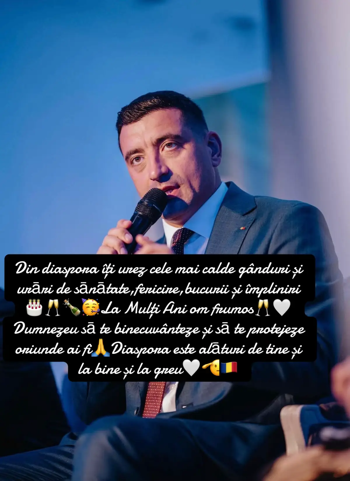 La mulți ani suflet bun🤍🥂🍾#🇷🇴romania🇷🇴 #georgesimion #georgesimion🇹🇩 #🥂 #🥂🍾 @GEORGE SIMION 