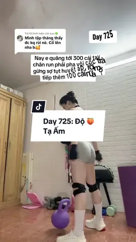 Trả lời @𝓛𝓮𝓮🍀 đây mà số ít cmt động viên em kiểu như cố lên này nọ, e cảm ơn c nhiều ❤️#tlinhcardio #tlinhtapta #dodao #tapta #tamem 