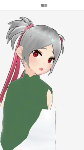 もっと近くでオリジナルモデルver.pigtailsを見てほしい！ #oc #vroid #model #animation 