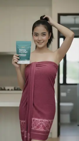 Mandi dulu ah #tiktokshop #holiday #modalkontendoang #handuk #swc  cek kerkun ya 