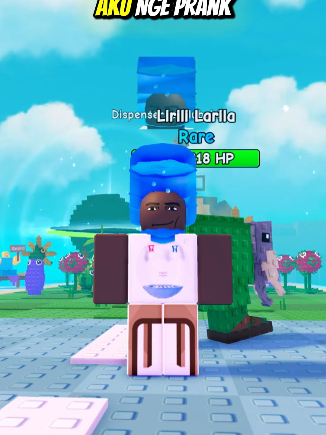 AKU NGEPRANK JADI ANOMALI #roblox #robloxindonesia #plantsvsbrainrots #wiburage