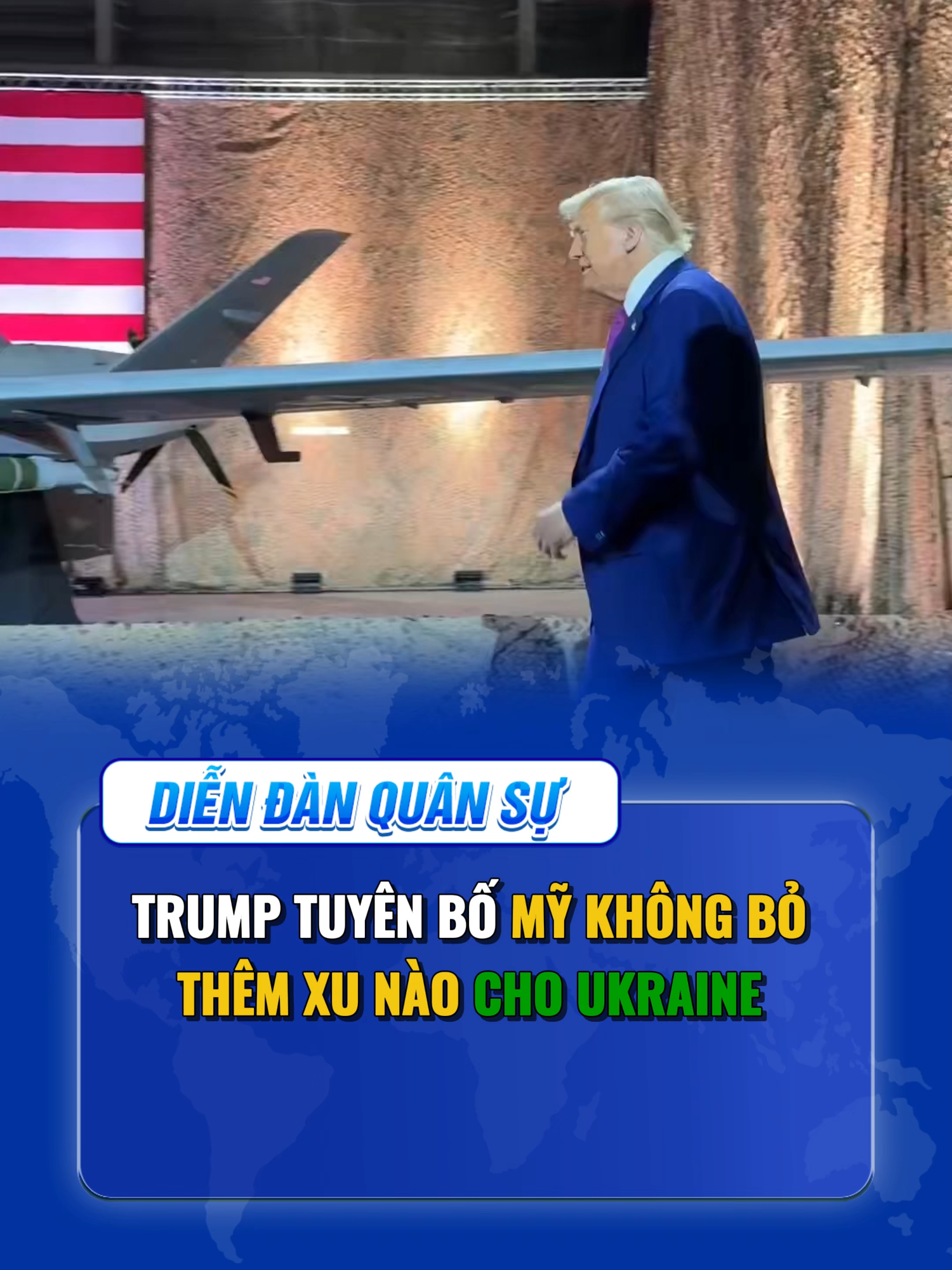 TRUMB NÓI MỸ SẼ KHÔNG VIỆN TRỢ UKRAINA NỮA #Quansu #s8com #s8