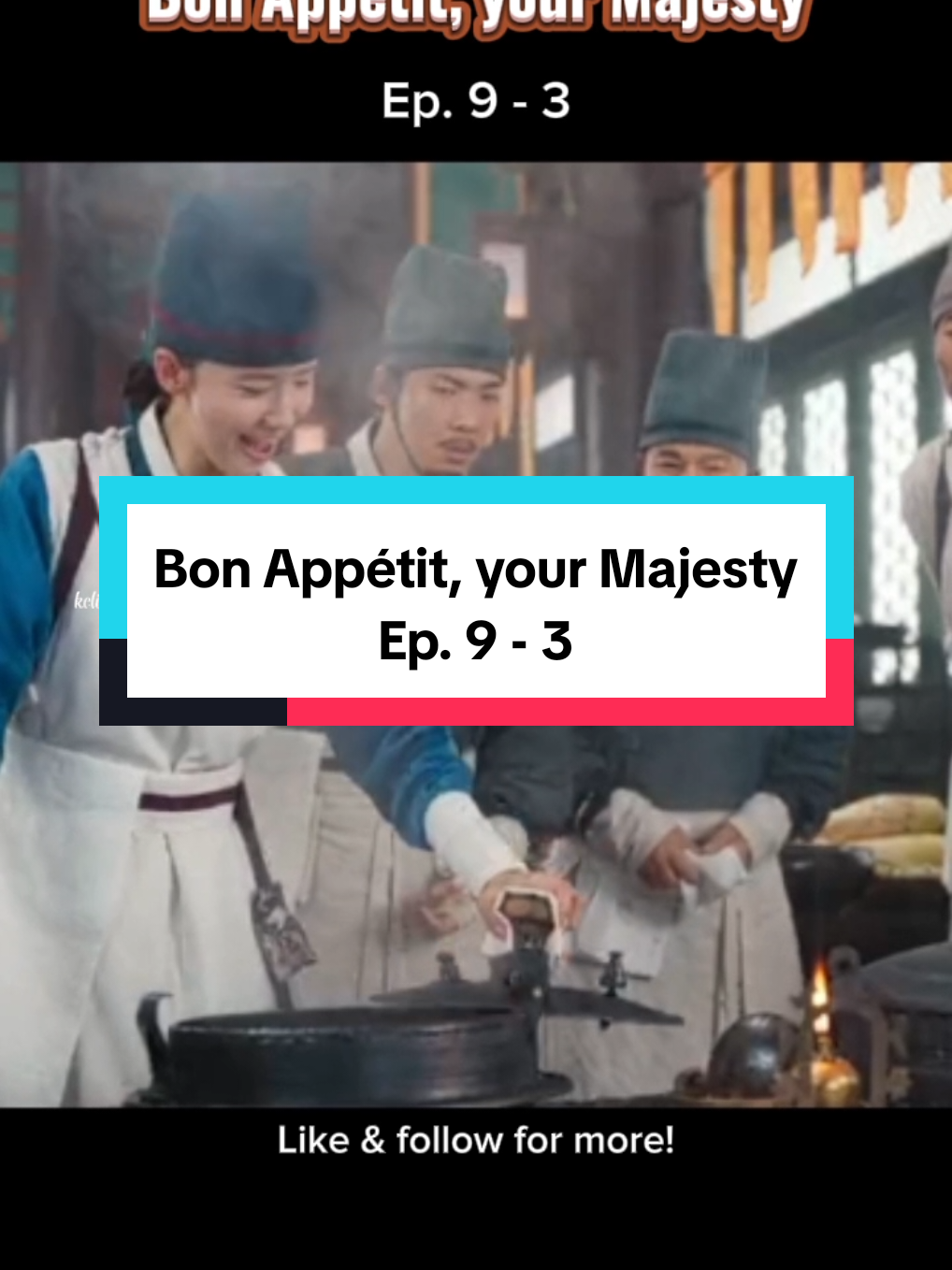 Bon Appétit, your Majesty! Episode 9 - 3. Like & follow for more! #kdramas #foryourepage #kdramalover #fyppppppppppppppppppppppp #leechaemin 