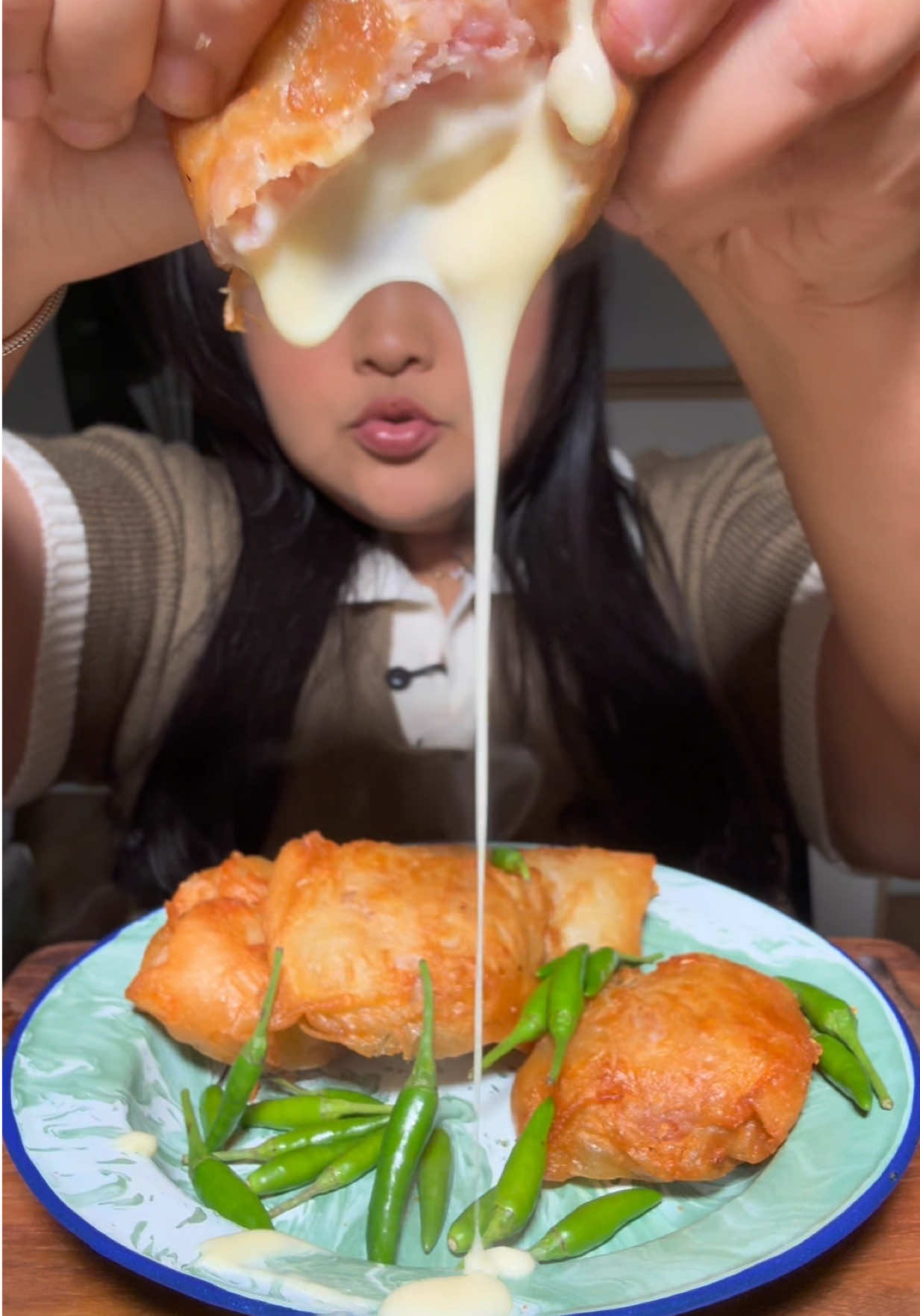 Dimsum keju moncrot isi 3 #fyp #jajan #mukbang #FoodFestOnTiktok 
