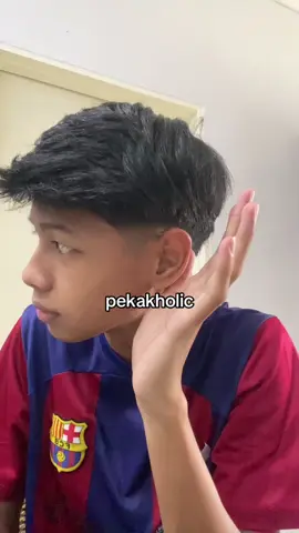 sorry sebab pekak