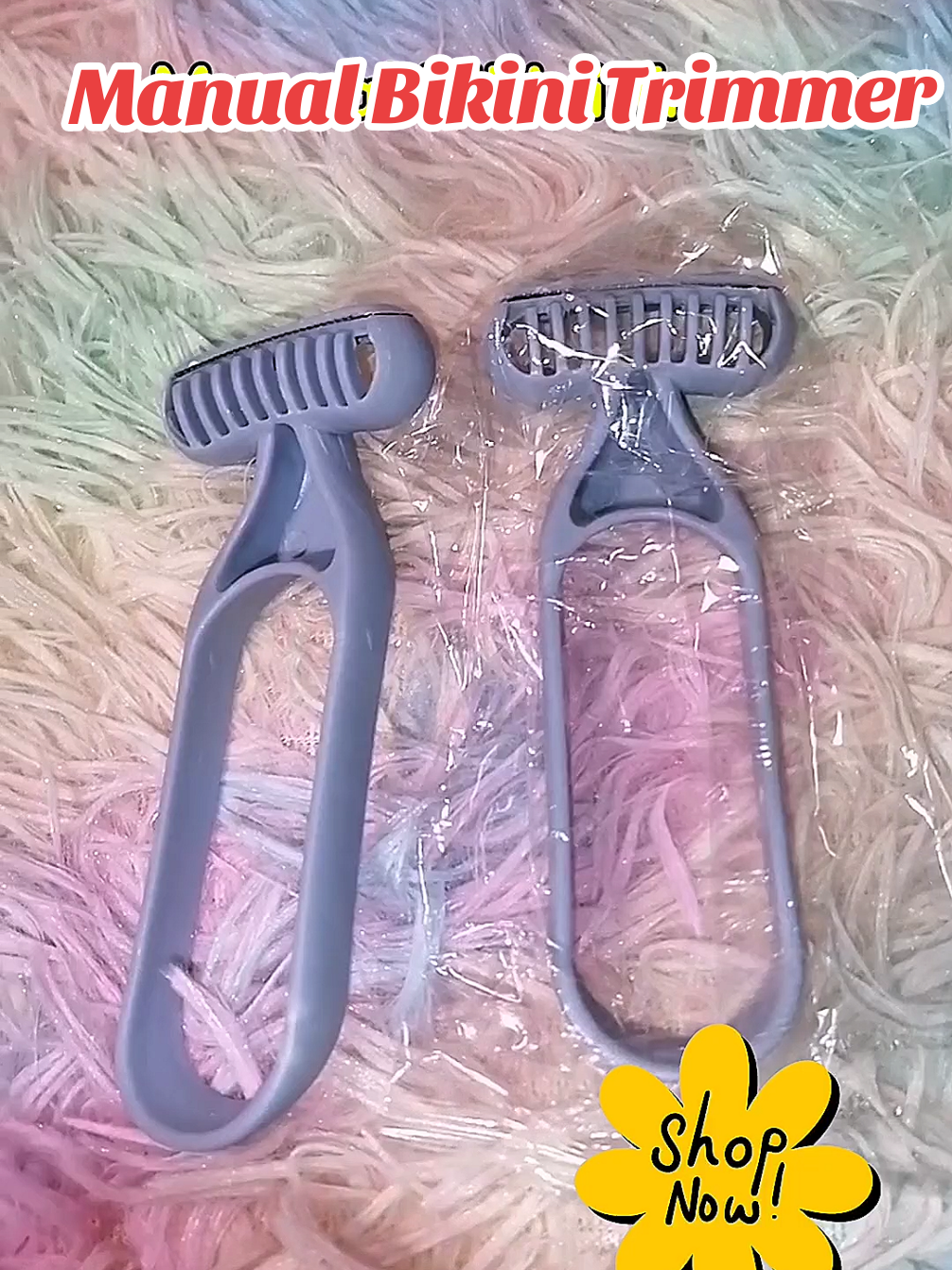 Manual Bikini Trimmer with protective mesh blade. #SensorlessShaving #SafeShaving 