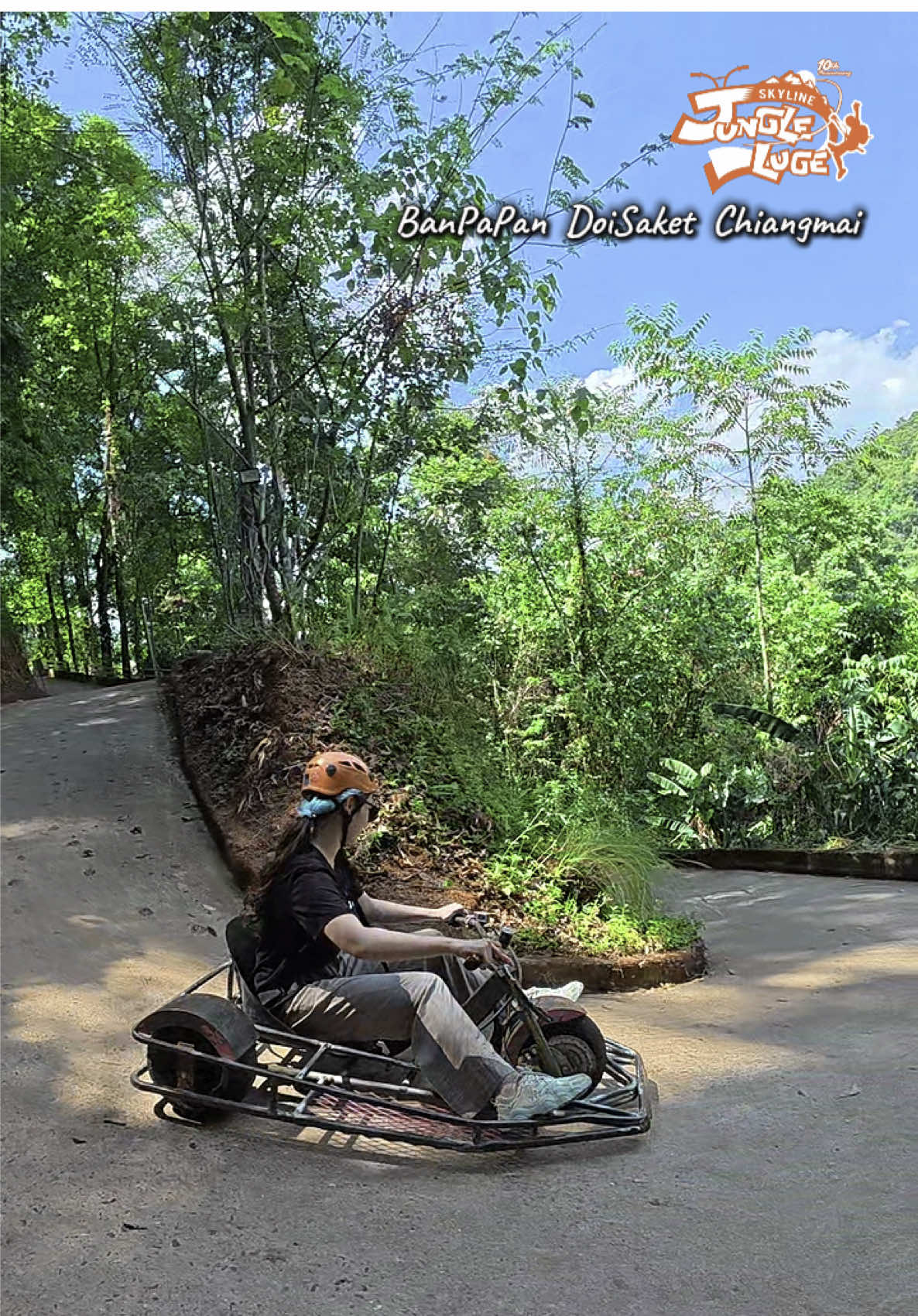 ขับรถลูจน์ดิ่งลงเขา 2,100 เมตร ที่สกายไลน์จังเกิ้ลลูจน์  บ้านป่าป่าน อ.ดอยสะเก็ด จ.เชียงใหม่ #zipline #skyline #skylinejungleluge #Jungleluge #ziplinechiangmai #skylineadventure #ที่เที่ยวเชียงใหม่ #omega #gibbon #ziplineadventure #ซิปไลน์เชียงใหม่ #landmarkchiangmai #LugeKart 
