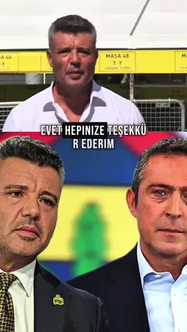 Sadettin Saran: Bugün Fenerbahçe için buradayız… #fenerbahçe💛💙 #sadettinsaran #alikoç #süperlig 