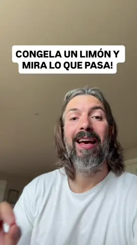 CONGELA UN LIMÓN Y MIRA LO QUE PASA.