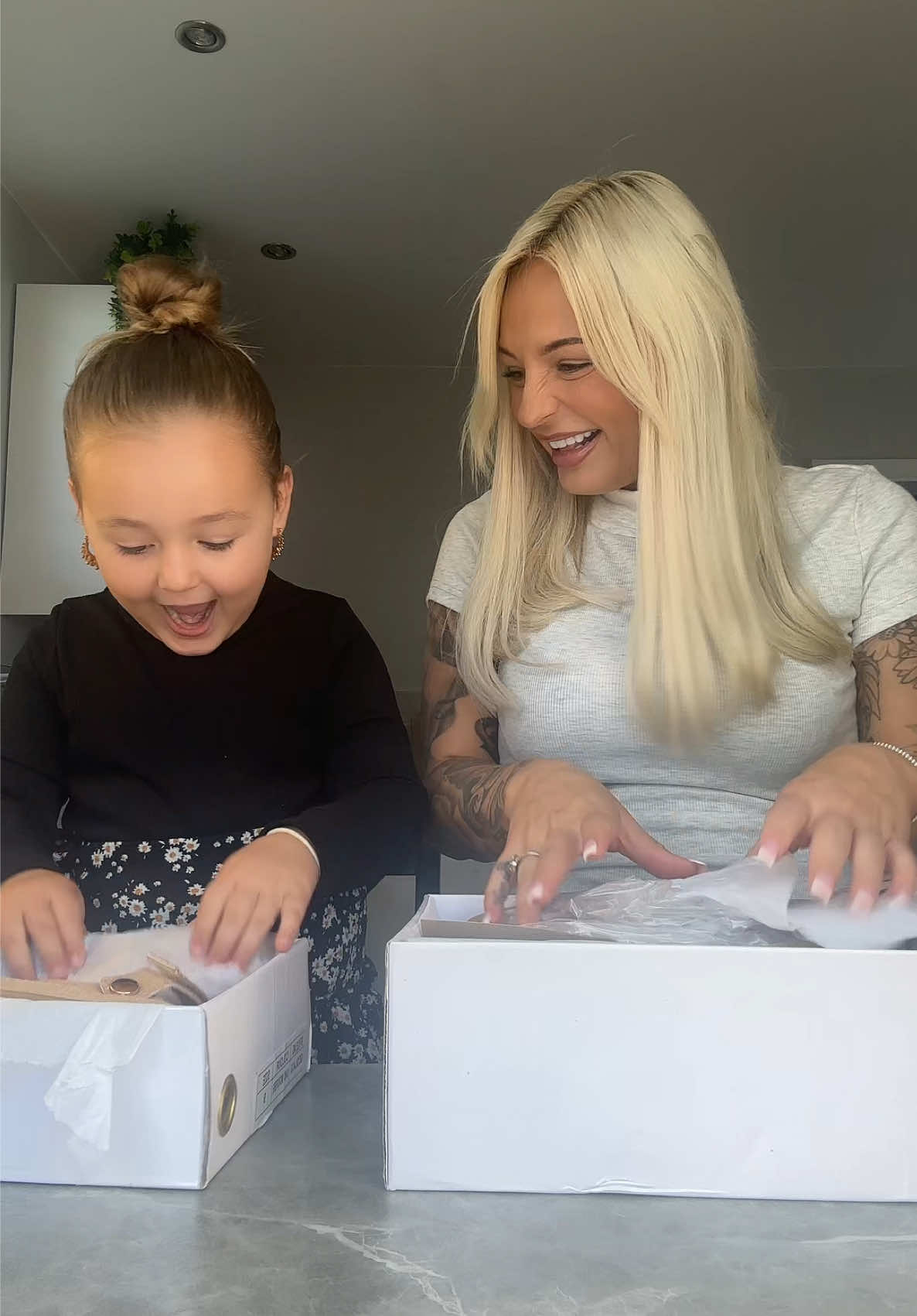 How lush are these, she gets so excited when we match 🥺 