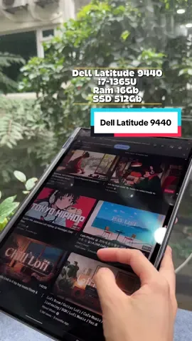 Dell Latitude 9440 - chiếc laptop mỏng nhẹ nhưng mạnh mẽ vượt trội. #laptopvanphong #cnlap #laptopsinhvien #delllatitude #laptopmongnhe 