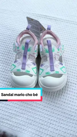 Dép sandal mario cho bé #xuhuong #taphoanhabasa #depsandalbegai #depsandalbetrai #giaydeptreem 