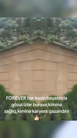 Forever 47 ildir dünya bazarında müsteqil distribüterlerle çalışır ve 17 ildir ki, Azerbaycandadır. Bu marketing sistemi Dünya üzerinde ödül almış marketing sistemidir. Güvenli, professional bir biznesin iş ortaği olmaq isteyirsinizse, menimle elaqe saxlayın.  İnaniram ki, doğru seçimle, herkes öz heyatinda yeni bir dönüş ede biler.