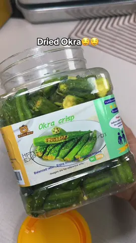 Okra vegetable chips #snacks #healthysnack #driedokra #driedvegetables 