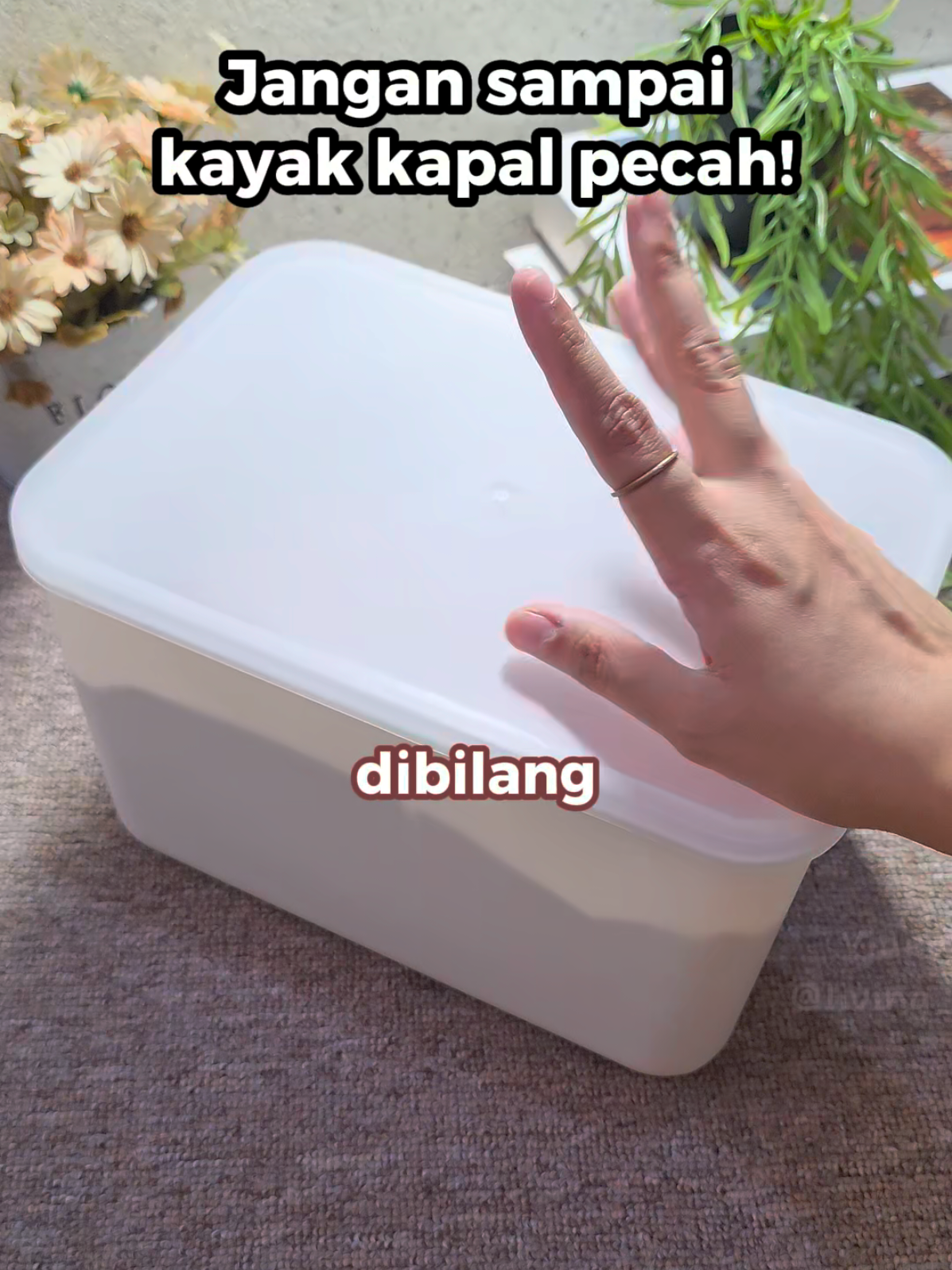 Kotak lenyimpanan yang serbaguna banget buat simpan segala barang di rumah #wibgajian #kotakpenyimpanan #kotakpenyimpananserbaguna #kotakserbaguna #storagebox 