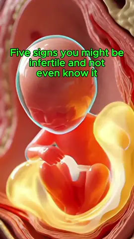 Five signs you might be infertile and not even know it #fyp #nowyouknow #healthtips #usaus 