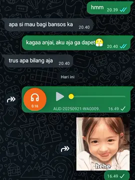 telat bales beberapa jam doang, ga bakal marahkan ya😊#soundviral #chat #fyp #capcut #creatorsearchinsights 