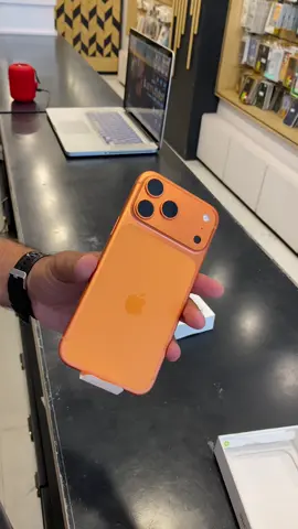 IPhone 17 Pro Max Cosmic Orange 🍊 Unboxing 😍 #iphone #iphone17promax #applestudiof6 #apple #fyp 