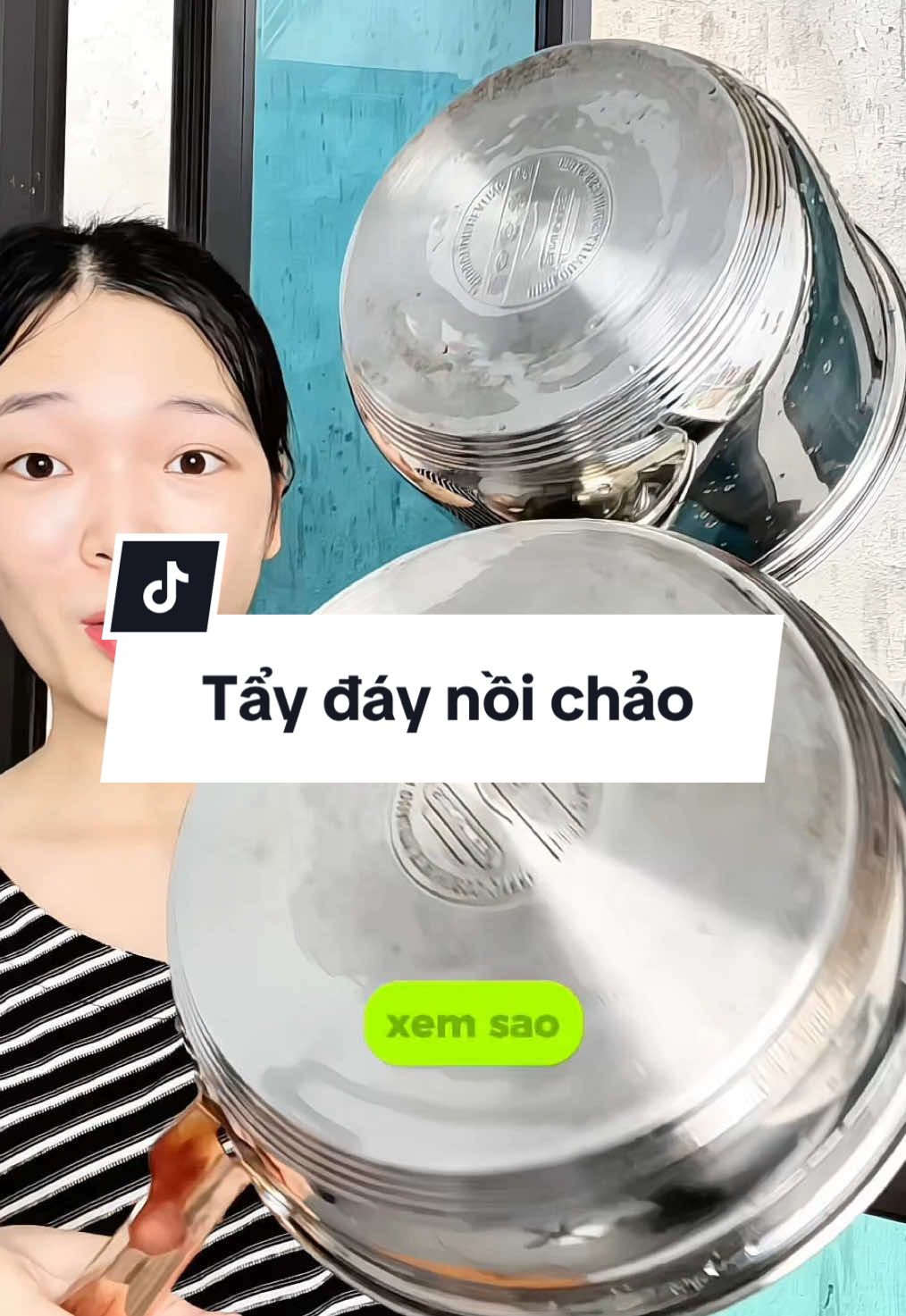 Không sạch được đâu? Tẩy 2 cái nồi chảo xem sao nha #taydanang #tayxoongnoi #drnatro #review #phuongkhoreview 
