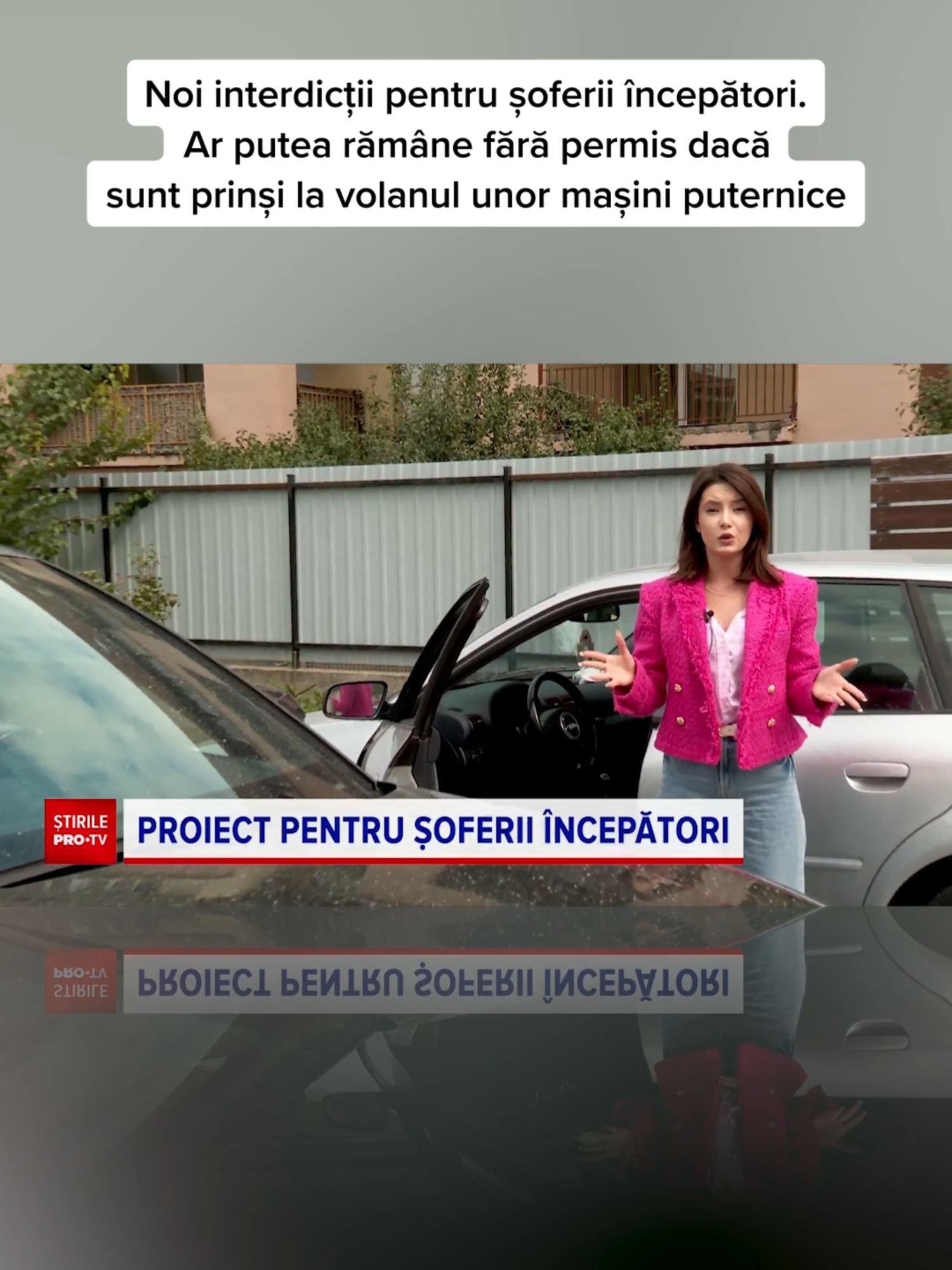 Noi interdicții pentru șoferii începători. Ar putea rămâne fără permis dacă sunt prinși la volanul unor mașini puternice #stirileprotvdeastazi #news #stiri #protv #stirileprotv