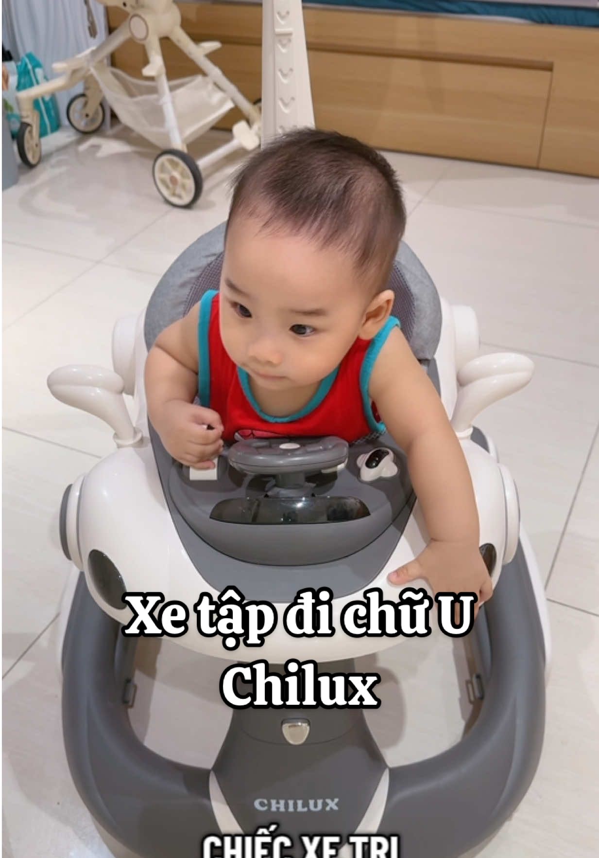 Xe tập đi chữ U Chilux, chắc chắn dễ đi, k lo ngã #xetapdichobe #xetapdichuu #chilux 