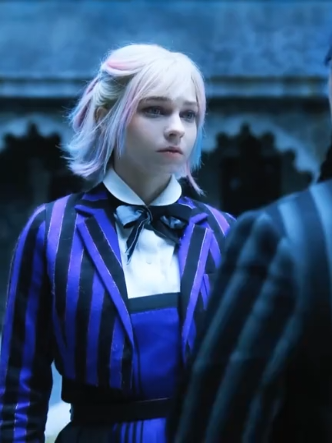 jeless amat neng #wednesdayaddams #enidsinclair #wenclair #jennaortega #emmamyers 
