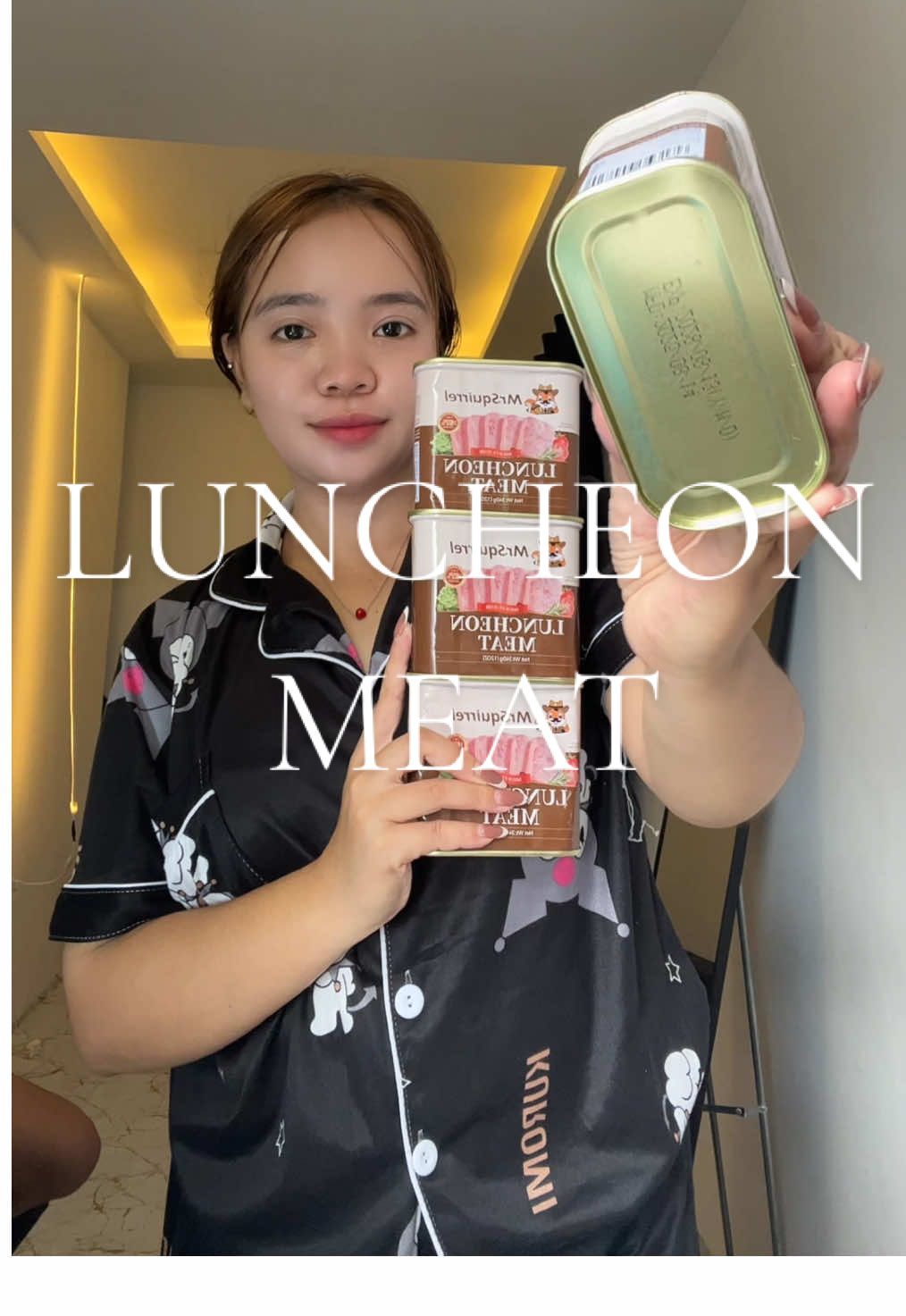 fda approved na #luncheomeat #buy1take1luncheonmeat #mrsquirrelluncheonmeat #instantfood 