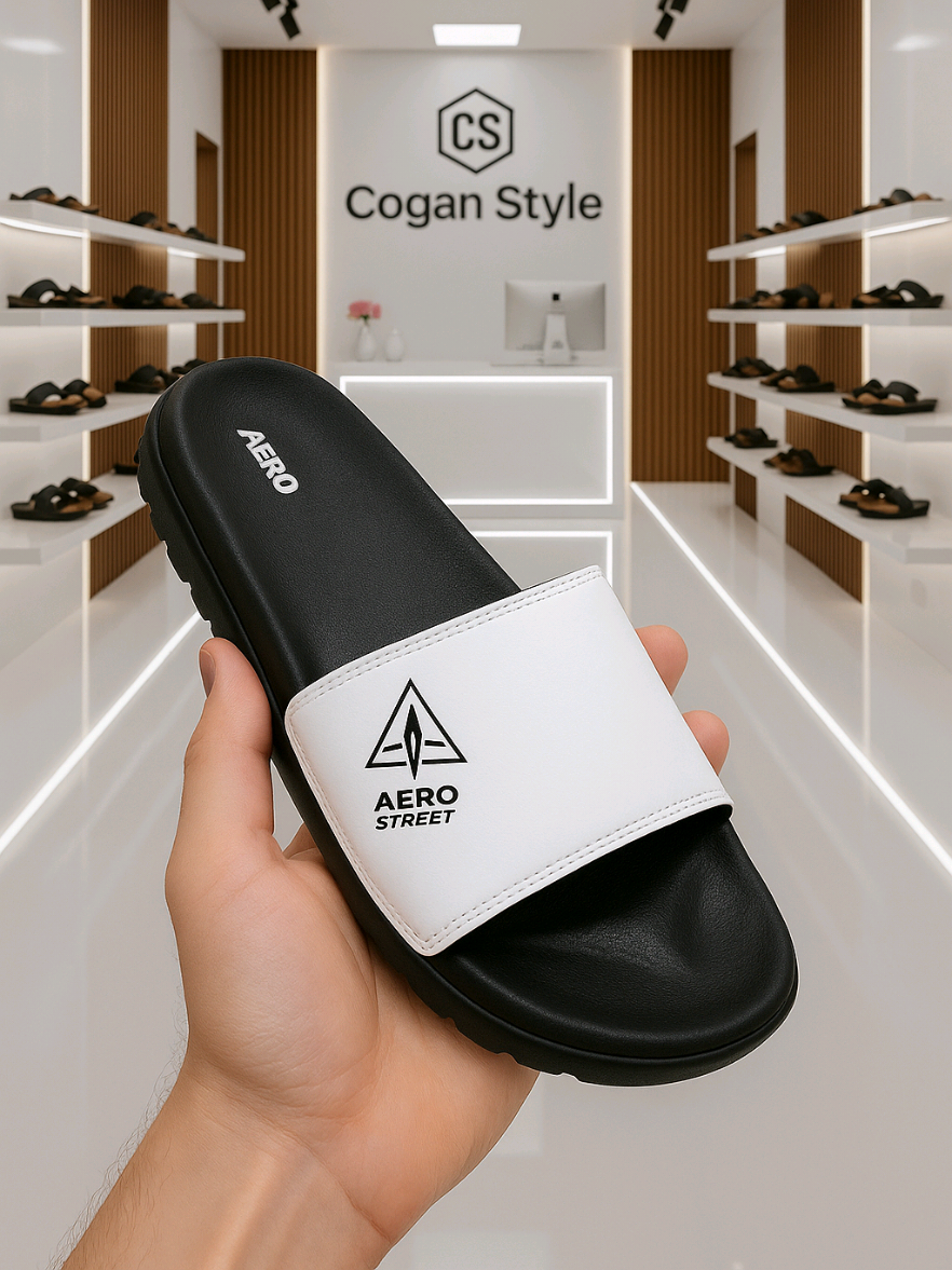 Nyaman dipakai, simple tapi tetep stylish ✨ Sandal Aerostreet Xenon Hitam Putih bikin gaya santai makin keren 🔥 Harga hemat, kualitas mantap 💯 📝 Deskripsi Lengkap: Sandal Aerostreet Xenon Hitam Putih hadir dengan desain simpel namun stylish, cocok dipakai santai sehari-hari maupun hangout. ✔️ Material premium yang ringan dan nyaman di kaki ✔️ Tapak empuk & anti slip, bikin langkah lebih aman ✔️ Desain minimalis elegan, mudah dipadukan dengan outfit apapun ✔️ Tersedia ukuran 39 – 44 ✔️ Harga hemat, kualitas tetap maksimal Dengan kombinasi warna hitam putih klasik, sandal ini jadi pilihan pas buat kamu yang suka look simpel tapi tetap kece. #Aerostreet  #SandalViral  #SandalPria  #SandalKeren  #SandalHitamPutih