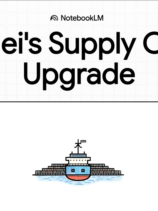 #Barterjones #Brunei Supply Chain Upgrade #notebooklm
