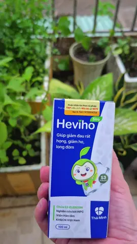 Siro Heviho là giải pháp an toàn giúp giảm ho, long đờm, đau rát họng, khản tiếng do ho kéo dài. Sản phẩm được chuyển giao từ đề đài Viện Hàn lâm Khoa học và Công nghệ Việt Nam. #sirohevihogiamrathongholongdom  #xaykenhtiktok 