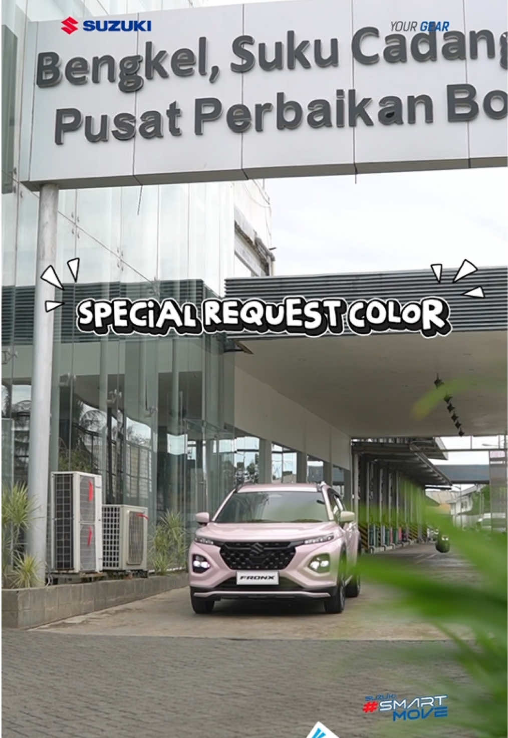 Fronx pinky… 😍😍Angguk angguk geleng gelenv… Fronx SGX Special Request Color siap Open Indent 🤗🫶🏻 #viral #trending #suzuki #mitrasuzuki #fronx 